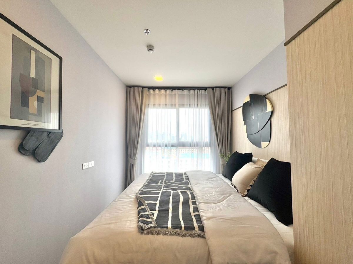 For RentCondoOnnut, Udomsuk : ★ Nia by Sansiri ★ 29 sq m., 11th-20th floor (1 bedroom, 1 bathroom), ★Near BTS Phra Khanong ★Near Habito Mall, a lifestyle community mall in the heart of T77★ Many facilities★ Complete electrical appliances★