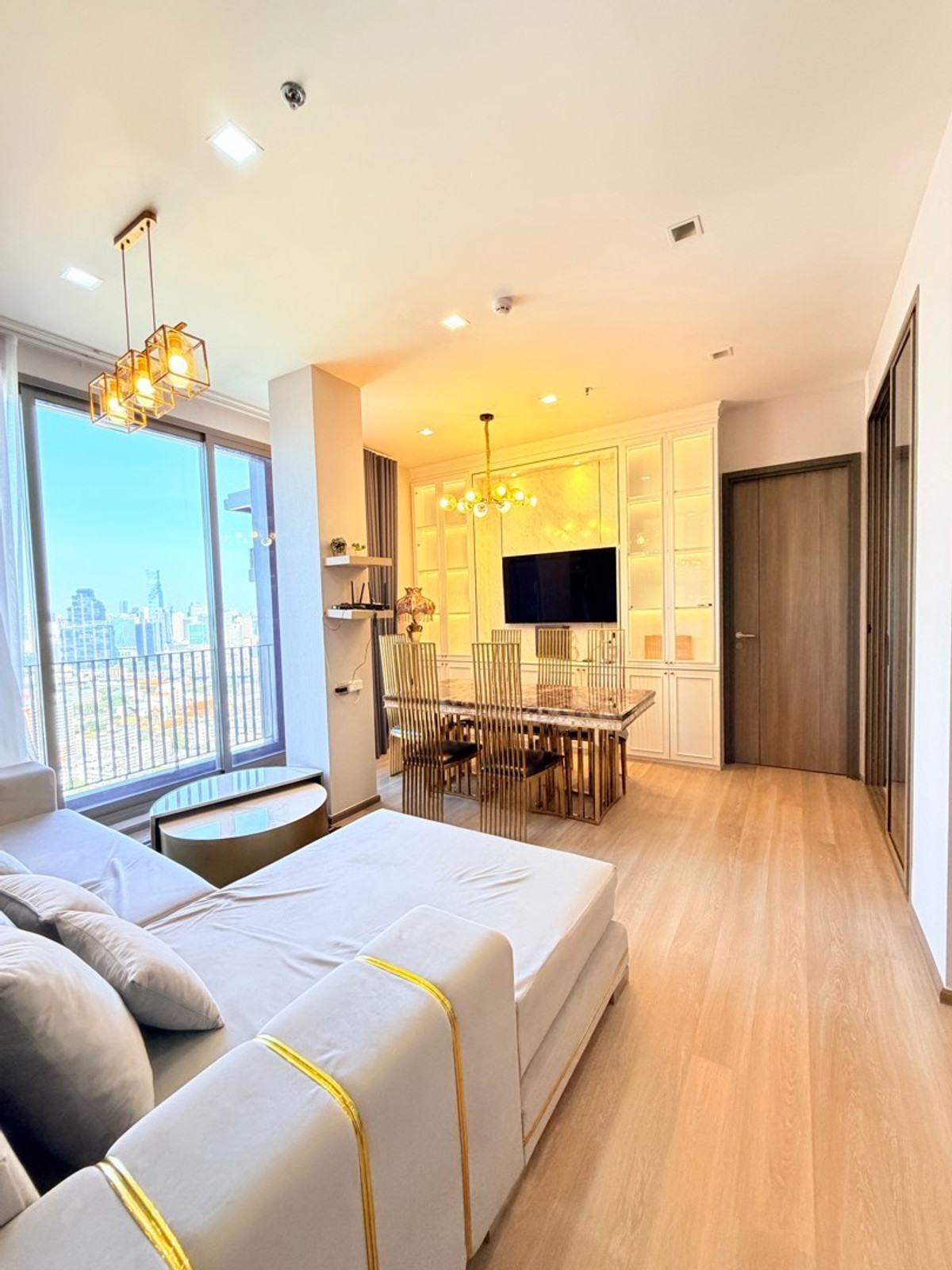 ให้เช่าคอนโดสาทร นราธิวาส : 55k !!🌟 ให้เช่า Rhythm เจริญกรุง พาวิลเลี่ยน | 2 ห้องนอน 2 ห้องน้ำ | 74 ตร.ม. | ชั้น 36 | ห้องวิวแม่น้ำเจ้าพระยา | คอนโดหรูริมแม่น้ำ