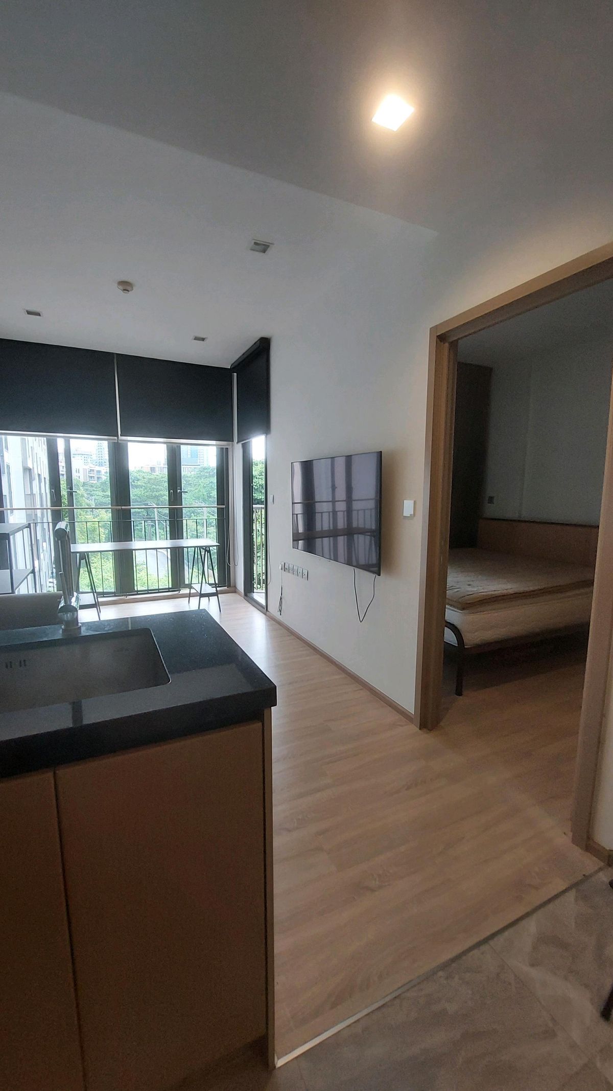 ให้เช่าคอนโดอ่อนนุช อุดมสุข : ให้เช่าห้องคอนโด1ห้องนอน บรรยากาศดี วิวสวยที่ Kawa Haus Sukhumvit77 Btsอ่อนนุช ห้องพร้อมดูค่ะ