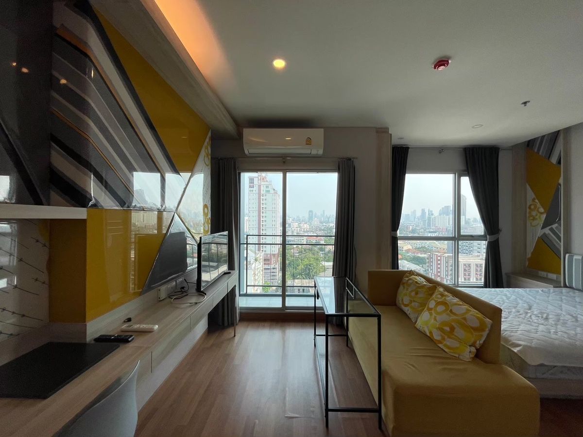 For RentCondoSapankwai,Jatujak : Lumpini Park Vibhavadi Chatuchak Studio 1 bathroom size 25 square meters, 16th floor, house number 2/553, rental price 11,000 baht