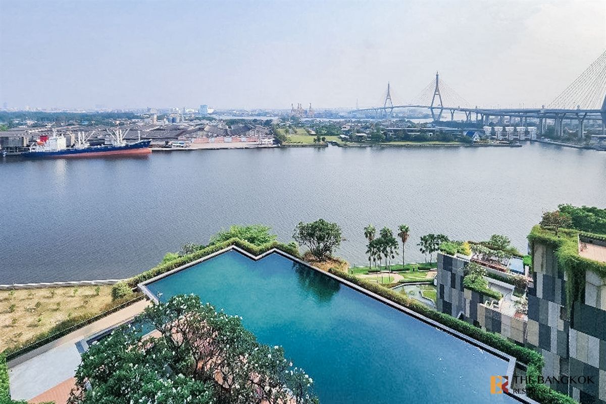 For SaleCondoRama3 (Riverside),Satupadit : The Peno Rama 3 BTS Condo, Chong Nonsi, the best location in front of the Chao Phraya River.