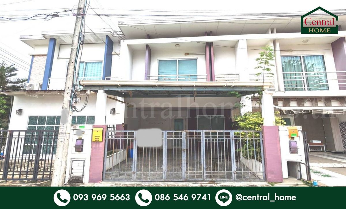 ขายทาวน์โฮมนนทบุรี บางใหญ่ บางบัวทอง : ทาวน์โฮม พฤกษาทาวน์ เน็กซ์ ติวานนท์ - พระราม 5