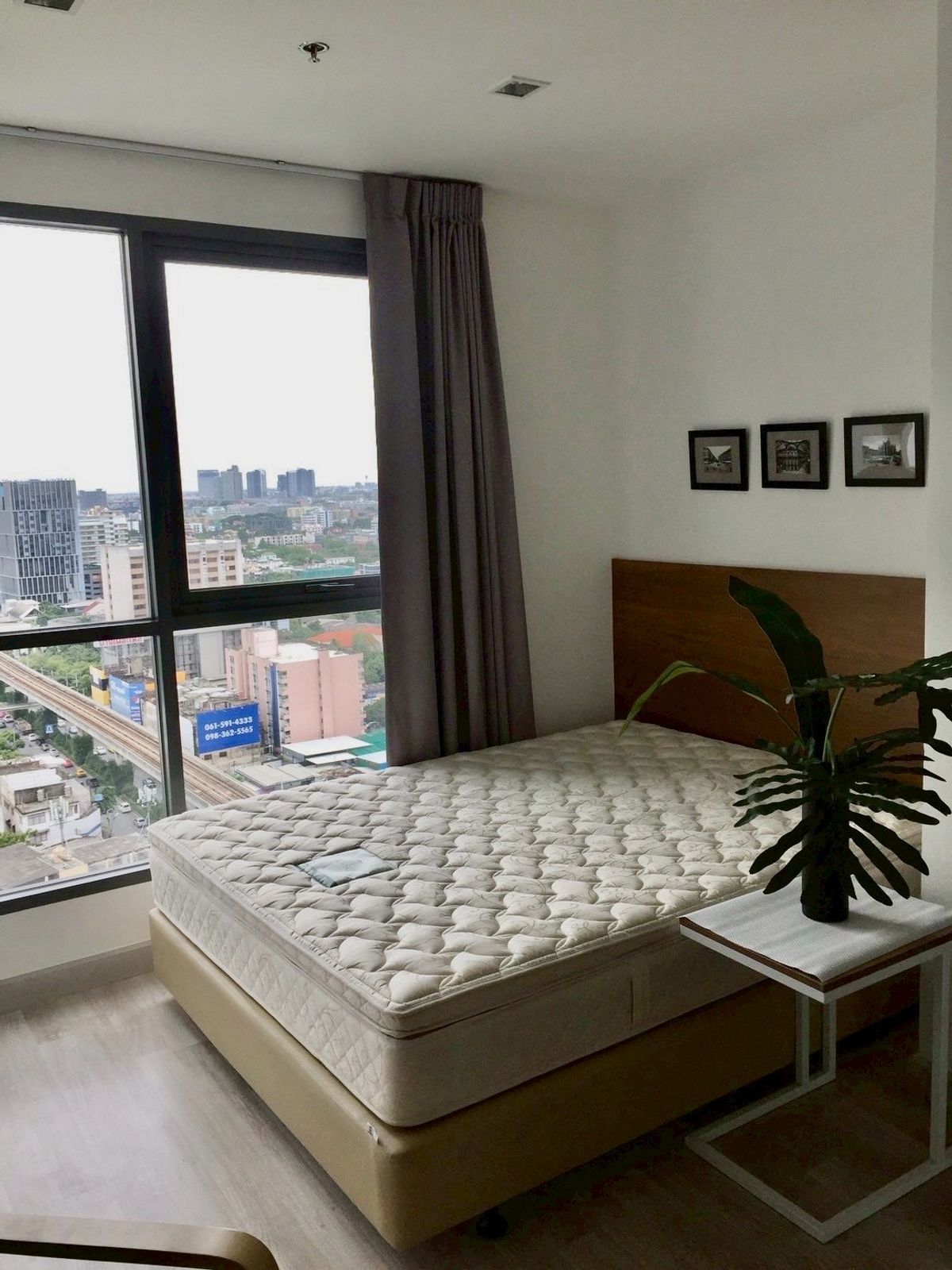 For RentCondoOnnut, Udomsuk : 🌸 Rental room, IDEO Mobi 81🎀 | Near BTS On Nut 🚈 Minimal Studio room 💖