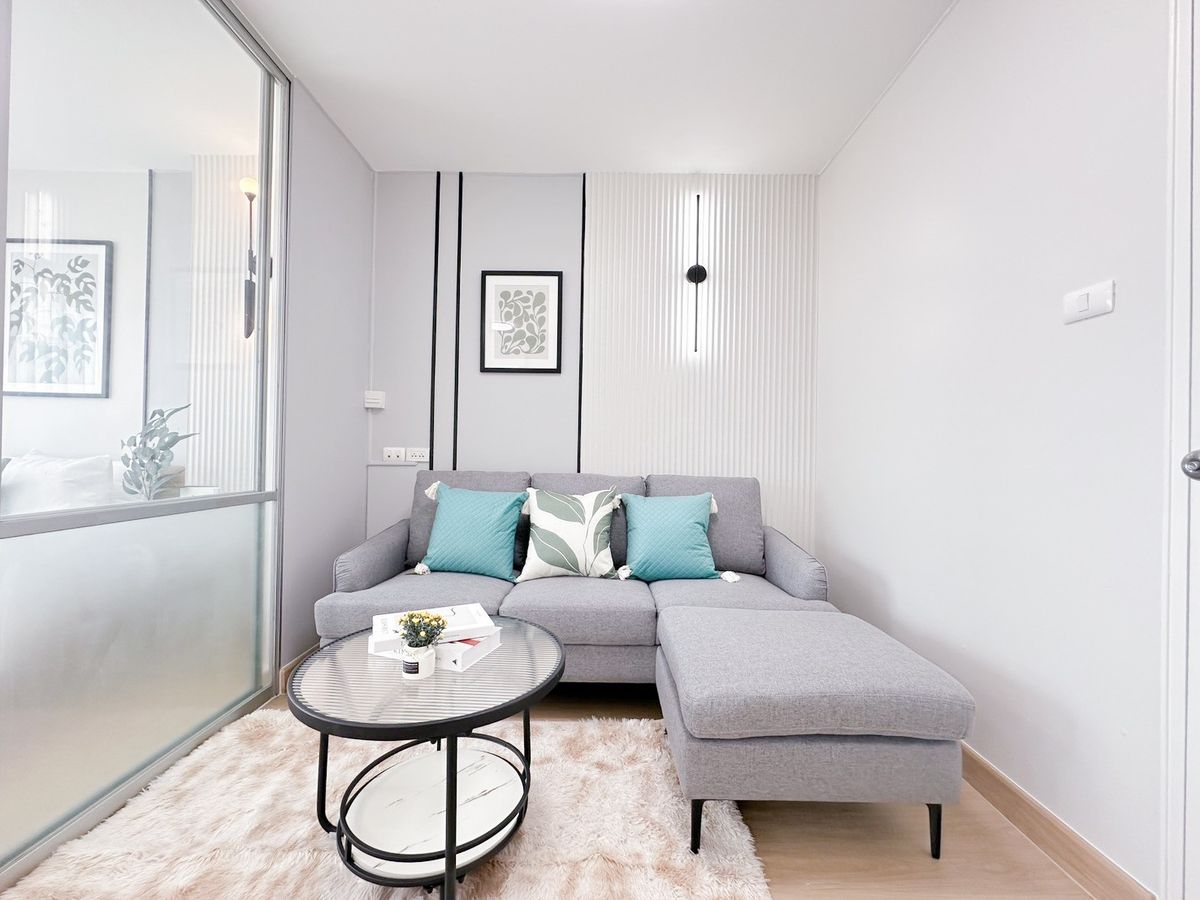 For SaleCondoLadkrabang, Suwannaphum Airport : 🎊 Lumpini Ville Onnut - Lat Krabang 𝟐🎀 Newly decorated new condo 🎀 Travel is the most convenient! 🤗
