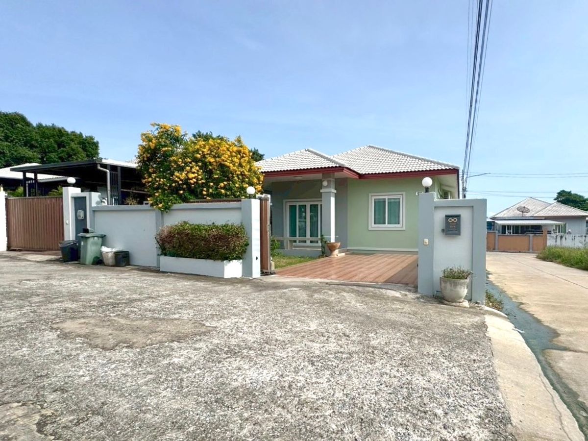 ขายบ้านพัทยา บางแสน ชลบุรี สัตหีบ : Single House 3Beds 2 Baths, Tung klom Tan Mun, PATTAYA