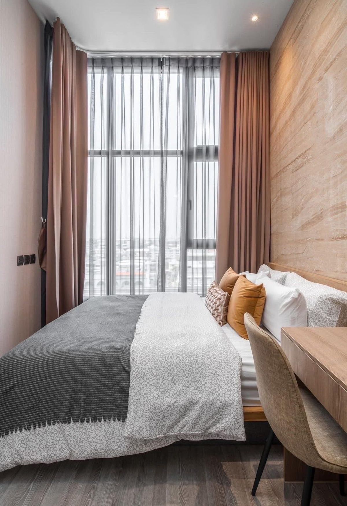 For RentCondoOnnut, Udomsuk : For rent ✨ THE LINE Sukhumvit 101 ✨ near BTS Punnawithi, complete with furniture and appliances