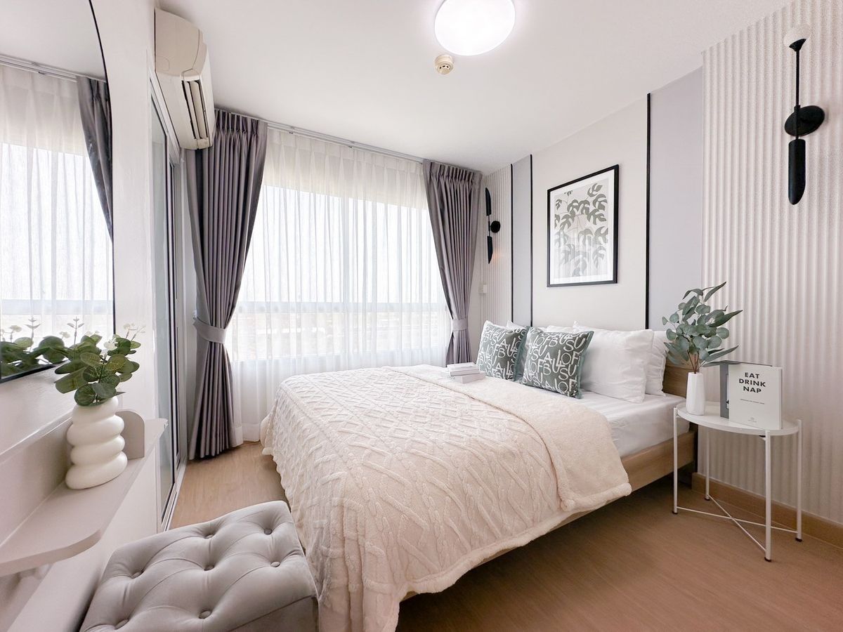 For SaleCondoLadkrabang, Suwannaphum Airport : 🔥 This price is not easy to find 🔥 Condo ready to be near Suvarnabhumi ✈️ Lumpini Ville Onnut-Lat Krabang ❷✨