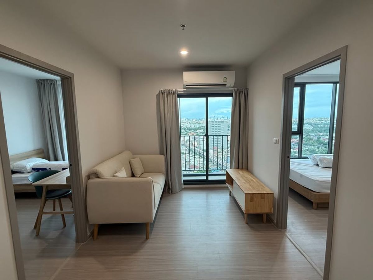 For RentCondoBang kae, Phetkasem : ⭐️ The Parkland Phetkasem 56 ⭐️ 2 rooms, 1 bathroom with furniture and electrical appliances