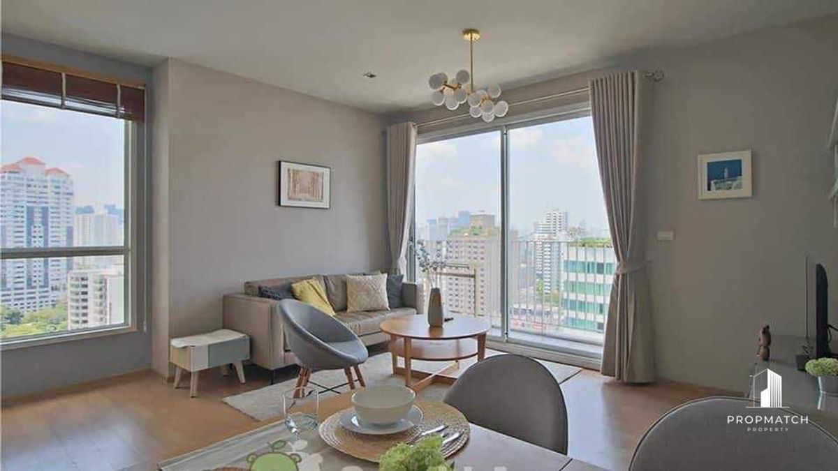 ให้เช่าคอนโดสุขุมวิท อโศก ทองหล่อ : ✨Flash Deal ✨HQ Thonglor(1Bed1Bath58SQM.)  พร้อมอยู่ ! เพียง  53,000 บาทต่อเดือน Tel.0981315848 @propmatch
