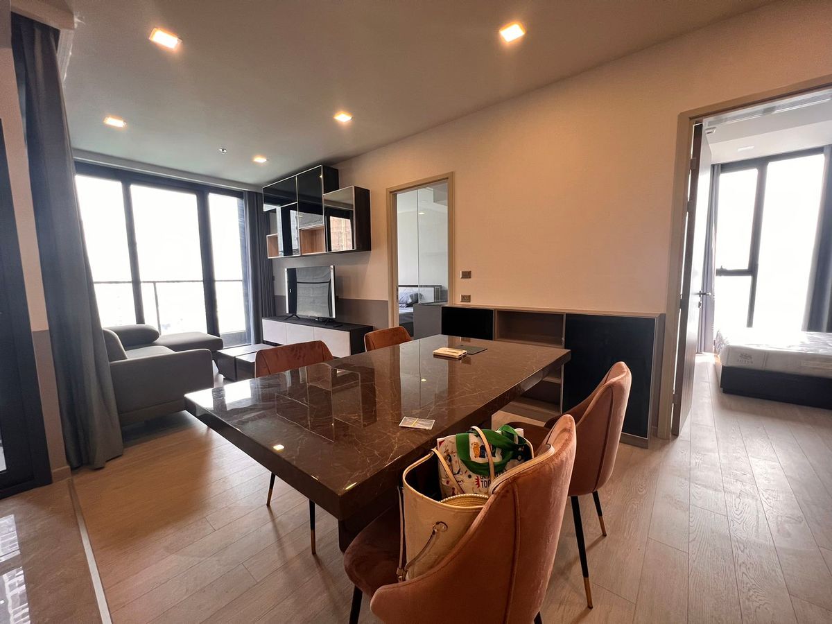 For RentCondoRama9, Petchburi, RCA : 195，One 9 Five,MRT Phra ram 9,2 bedroom, Garden view,City View