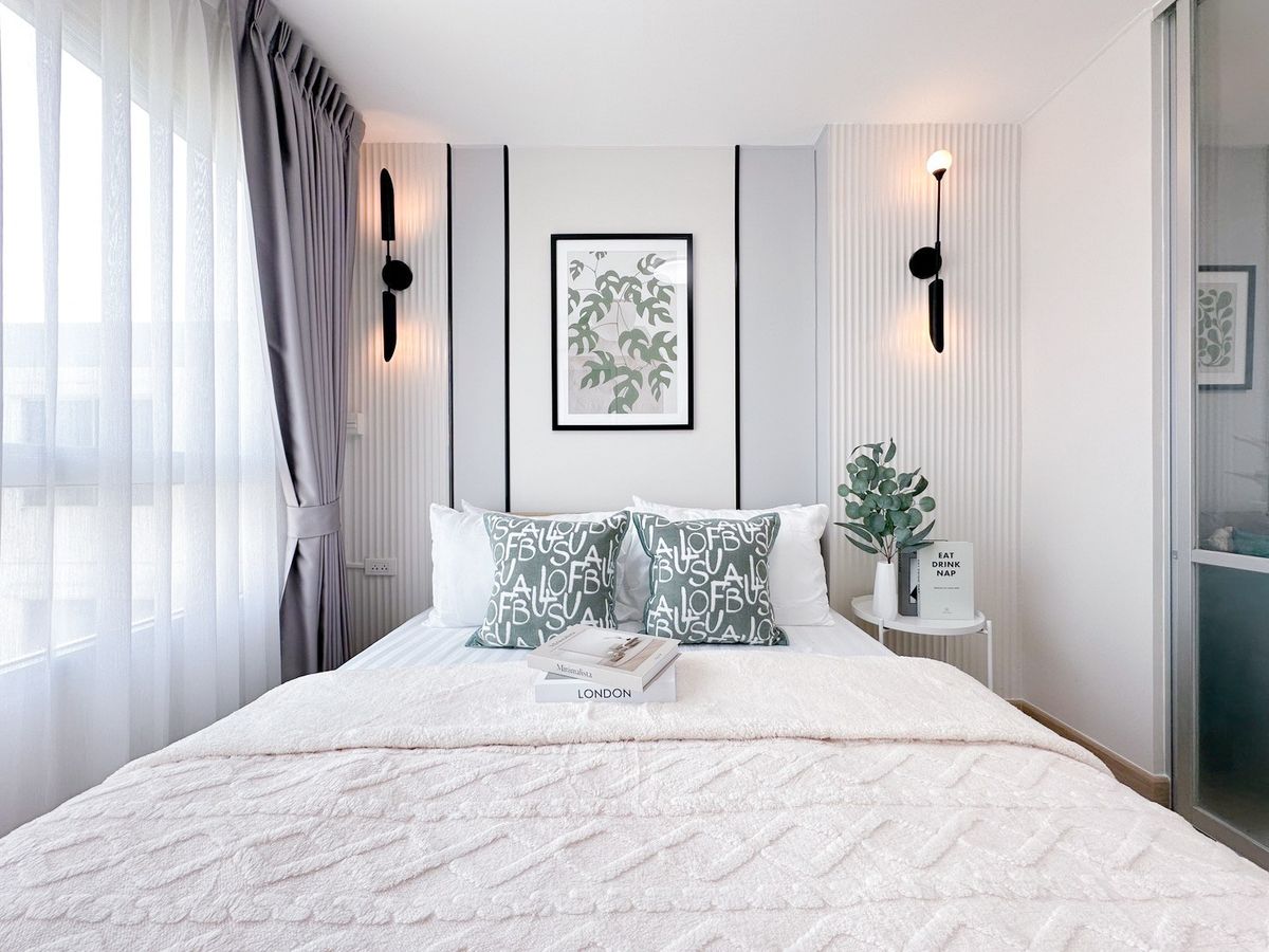 For SaleCondoLadkrabang, Suwannaphum Airport : ✨✨ Light installments per month 𝟳, 𝙭𝙭𝙭 baht ✨✨ Condo location near the airport 💕