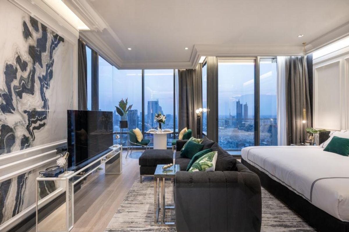 ให้เช่าคอนโดสีลม ศาลาแดง บางรัก : ⭐️ Ashton Silom ⭐️ 1 Bedroom 50 ตรม. ห้องสวยมาก ตกแต่งอย่างดีพร้อมย้าย