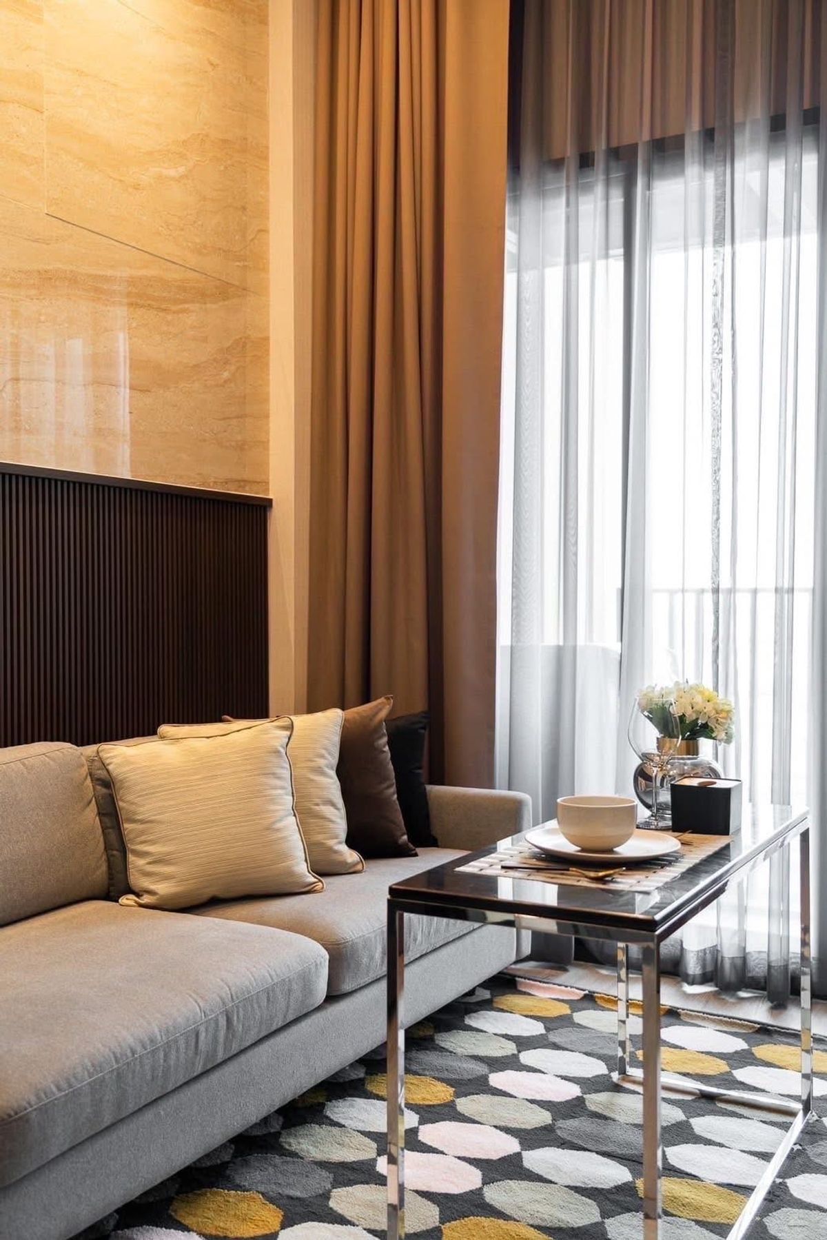 For RentCondoOnnut, Udomsuk : For rent ✨ THE LINE Sukhumvit 101 ✨ near BTS Punnawithi, complete with furniture and appliances