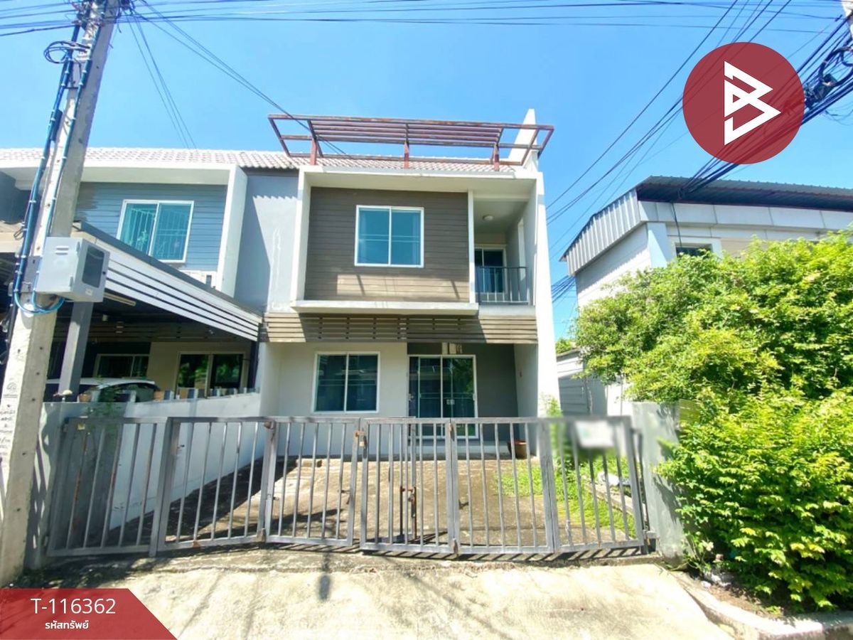 For SaleTownhomeSamut Prakan,Samrong : Sell/rent a townhouse The Caller Village, Lecker Bangna, Km. 10, Bang Phli, Samut Prakan