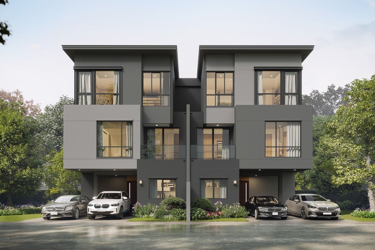 For SaleTownhomeLadkrabang, Suwannaphum Airport : 📣 Sell Twin House, Ban Klang, The Edition, Rama 9 - Phatthanakan 2, connect Rama 9, only 15 minutes.