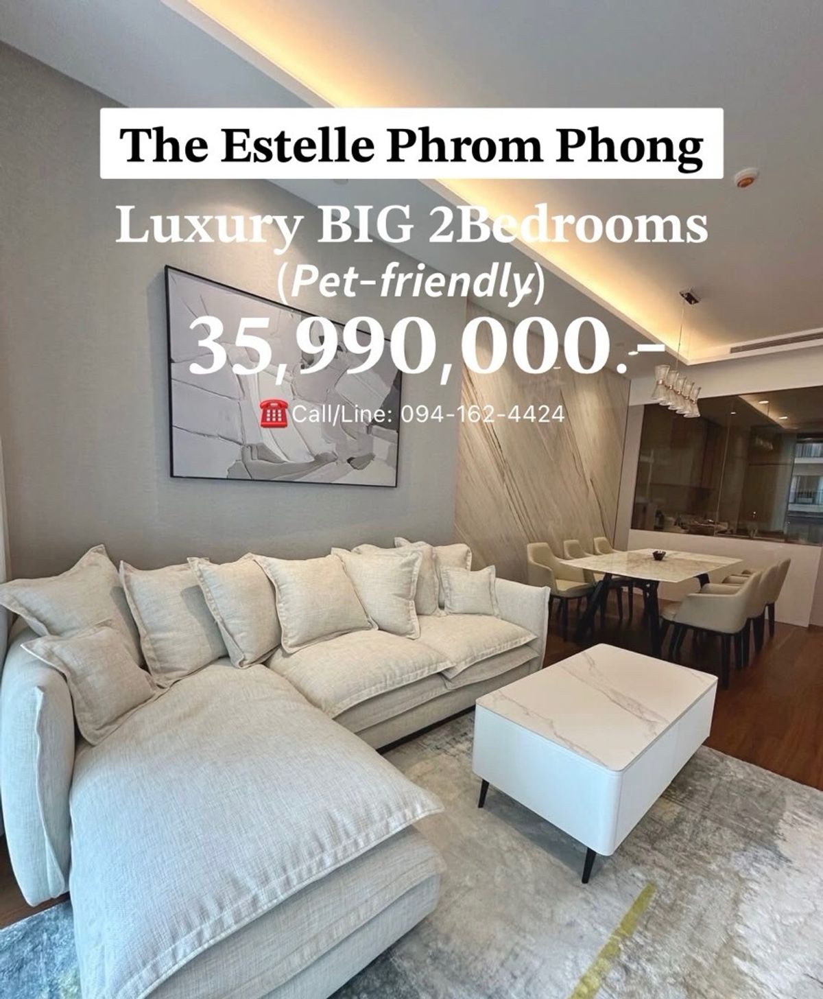 ขายคอนโดสุขุมวิท อโศก ทองหล่อ : The Estelle Phromphong {𝐋𝐮𝐱𝐮𝐫𝐲 𝟐𝐁𝐞𝐝𝐫𝐨𝐨𝐦𝐬 𝐜𝐨𝐧𝐝𝐨} @BTS PROMPONG 35.99mb ☎️Call/Line: 094-162-4424