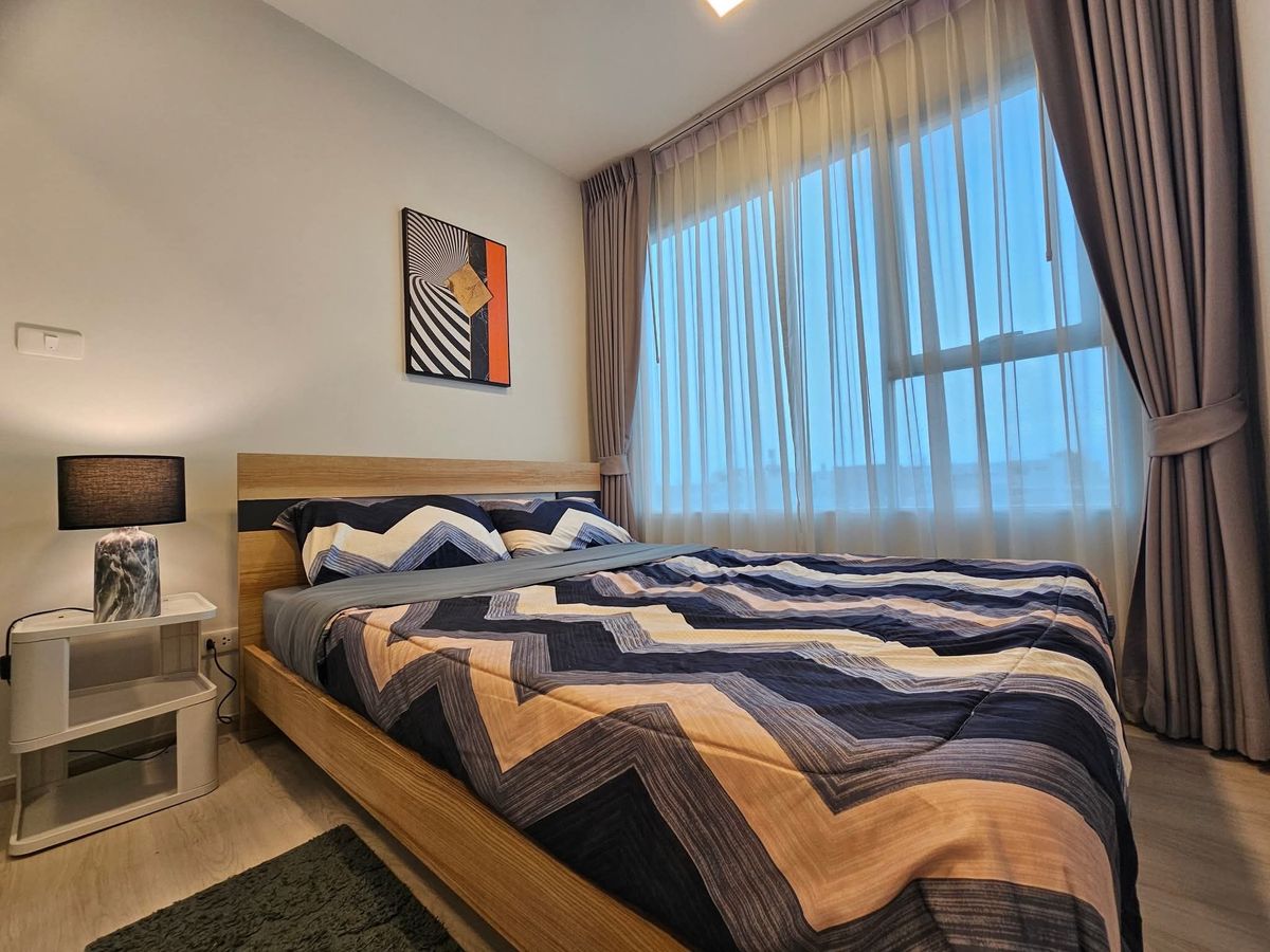For RentCondoOnnut, Udomsuk : PLUM Condo Sukhumvit 62 / Room 1 Bed 28.95 sq.m. Rent 14,000 baht / month