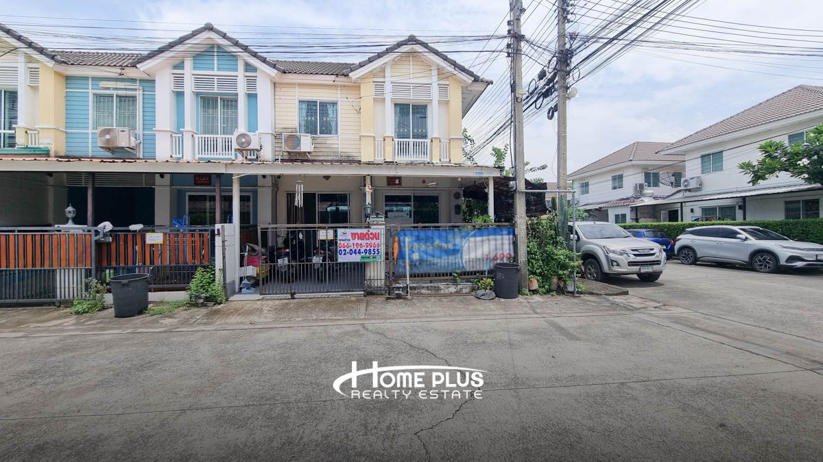 ขายทาวน์โฮมปทุมธานี รังสิต ธรรมศาสตร์ : พฤกษาวิลล์40 ดอนเมือง-โลคัลโรด หลังมุม (Pruksa Ville 40 Donmuang-Local Road)