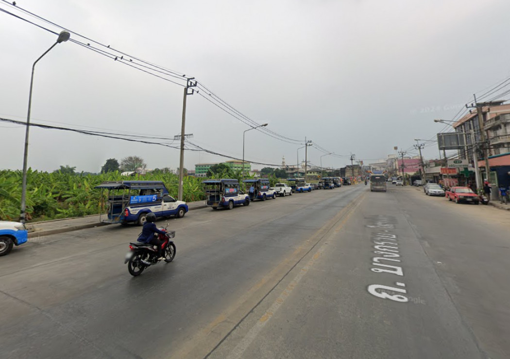 For SaleLandNonthaburi, Bang Yai, Bangbuathong : Land for sale, Bang Kruai-Sai Noi Road, 25 rai, suitable for business, KK