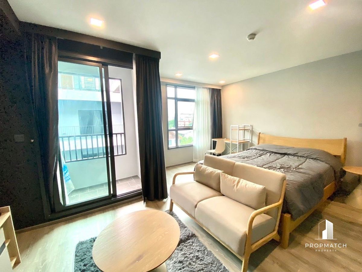 ให้เช่าคอนโดรัชดา ห้วยขวาง : ✨Flash Deal ✨Maestro 19(1Bed1Bath29.66SQM.) พร้อมอยู่ ! เพียง  18,000 บาทต่อเดือน Tel.0981315848 @propmatch