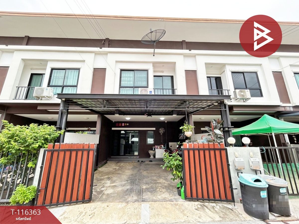 For SaleTownhomeSamut Prakan,Samrong : Townhouse for sale Thanyada Plus Village Ring Road-Thepharak Samut Prakan