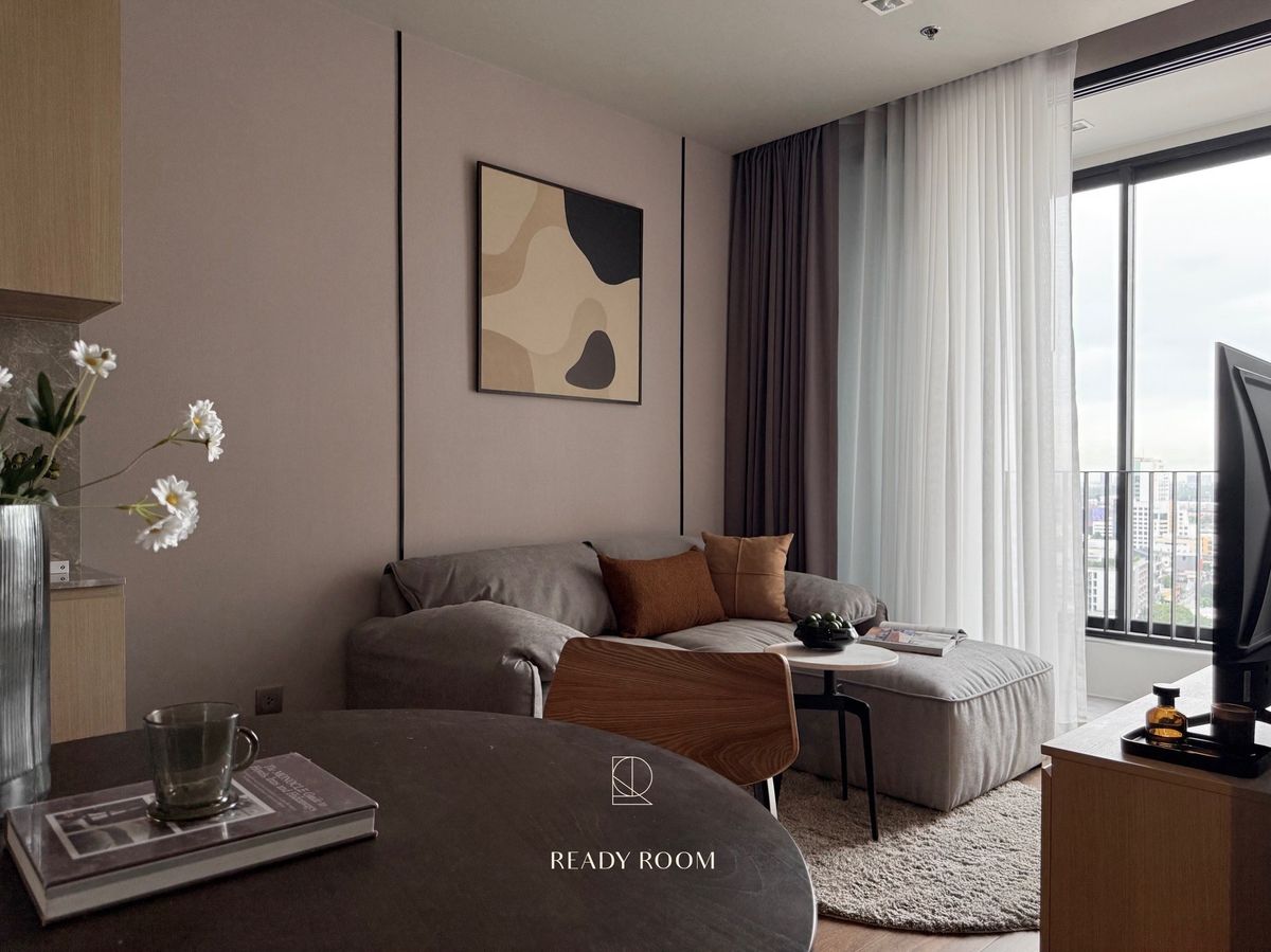 ให้เช่าคอนโดสุขุมวิท อโศก ทองหล่อ : ⭐️ Ideo Q Sukhumvit 36 ⭐️ 1 BED 1 BATH ให้เช่าห้องแต่งอย่างดี มีเครื่องใช้ไฟฟ้าพร้อมเข้าอยู่