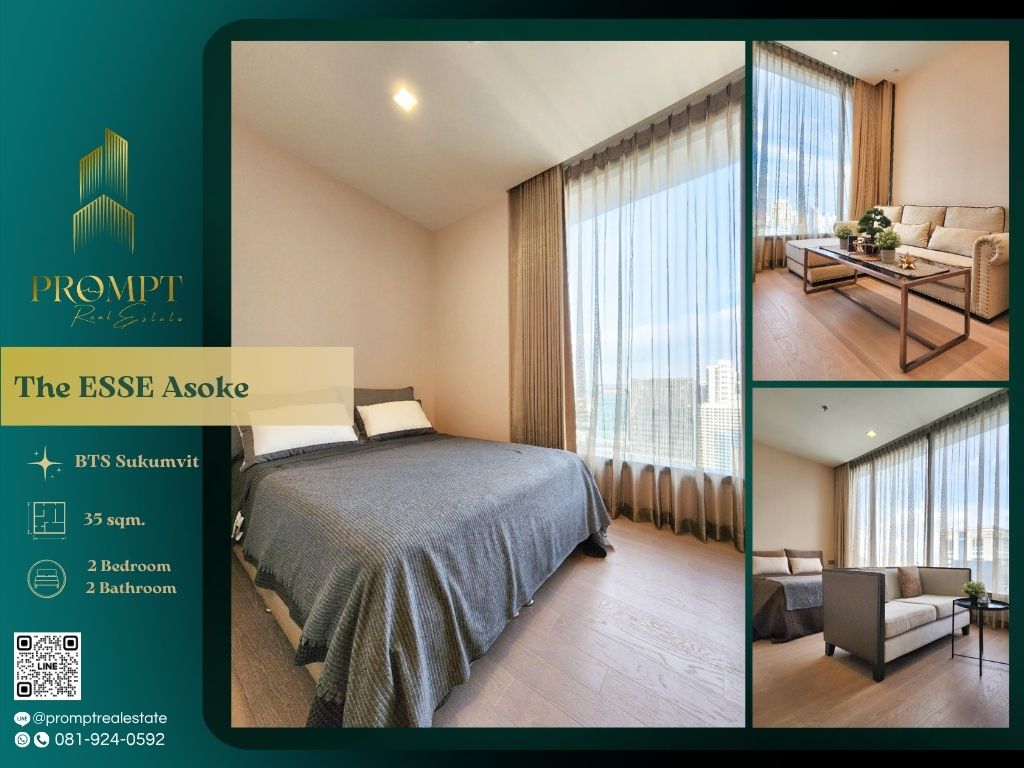 For RentCondoSukhumvit, Asoke, Thonglor : ST13491 - The ESSE Asoke  :  ดิ เอส อโศก - BTS Sukumvit / MRT Sukumvit / SWU