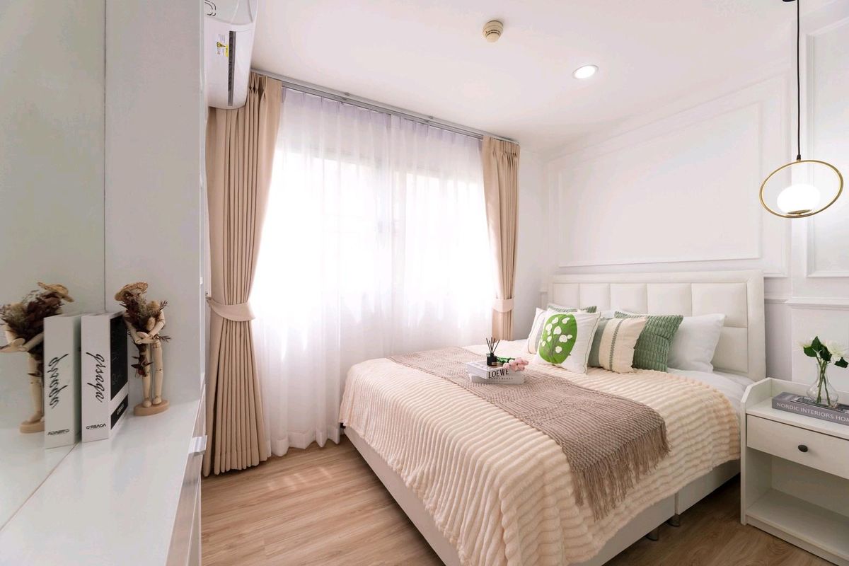 For SaleCondoSeri Thai, Ramkhamhaeng Nida : For Sale - Lumpini Condo Town Nida - Serithai 2, Near NIDA