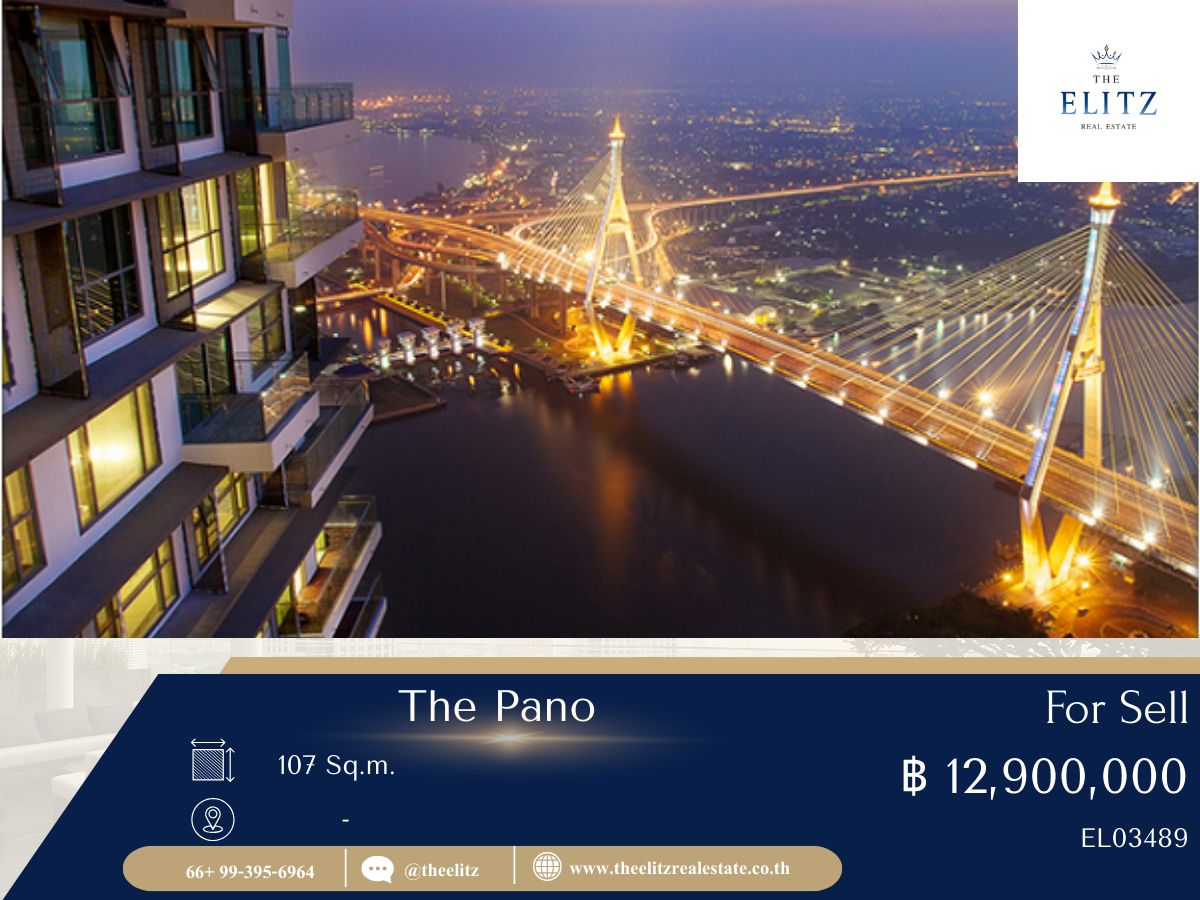 For SaleCondoRama3 (Riverside),Satupadit : ✨ It is the only room that you will regret ... if letting the hand drop off the Chao Phraya 😘