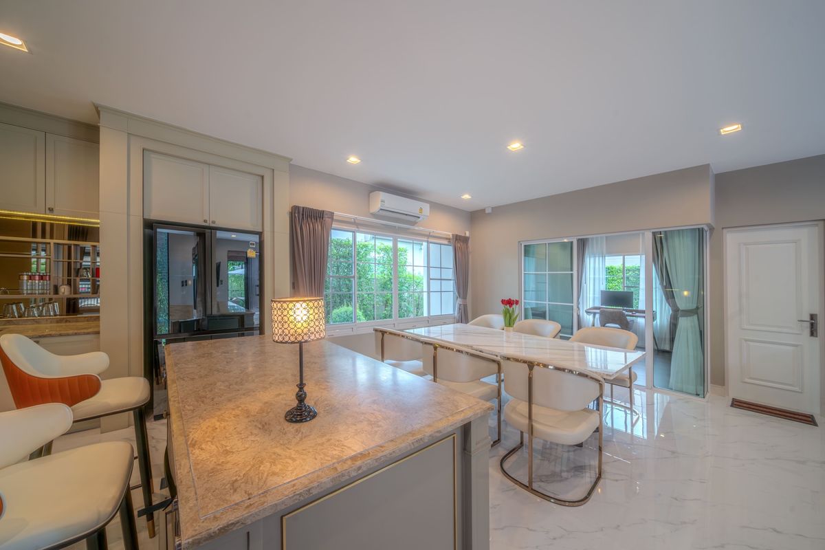 ให้เช่าบ้านวิภาวดี ดอนเมือง หลักสี่ : 🏡 Available Now! Nantawan Ramintra – Phaholyothin 50 ✨ Luxury Detached Home in Exclusive Gated Community