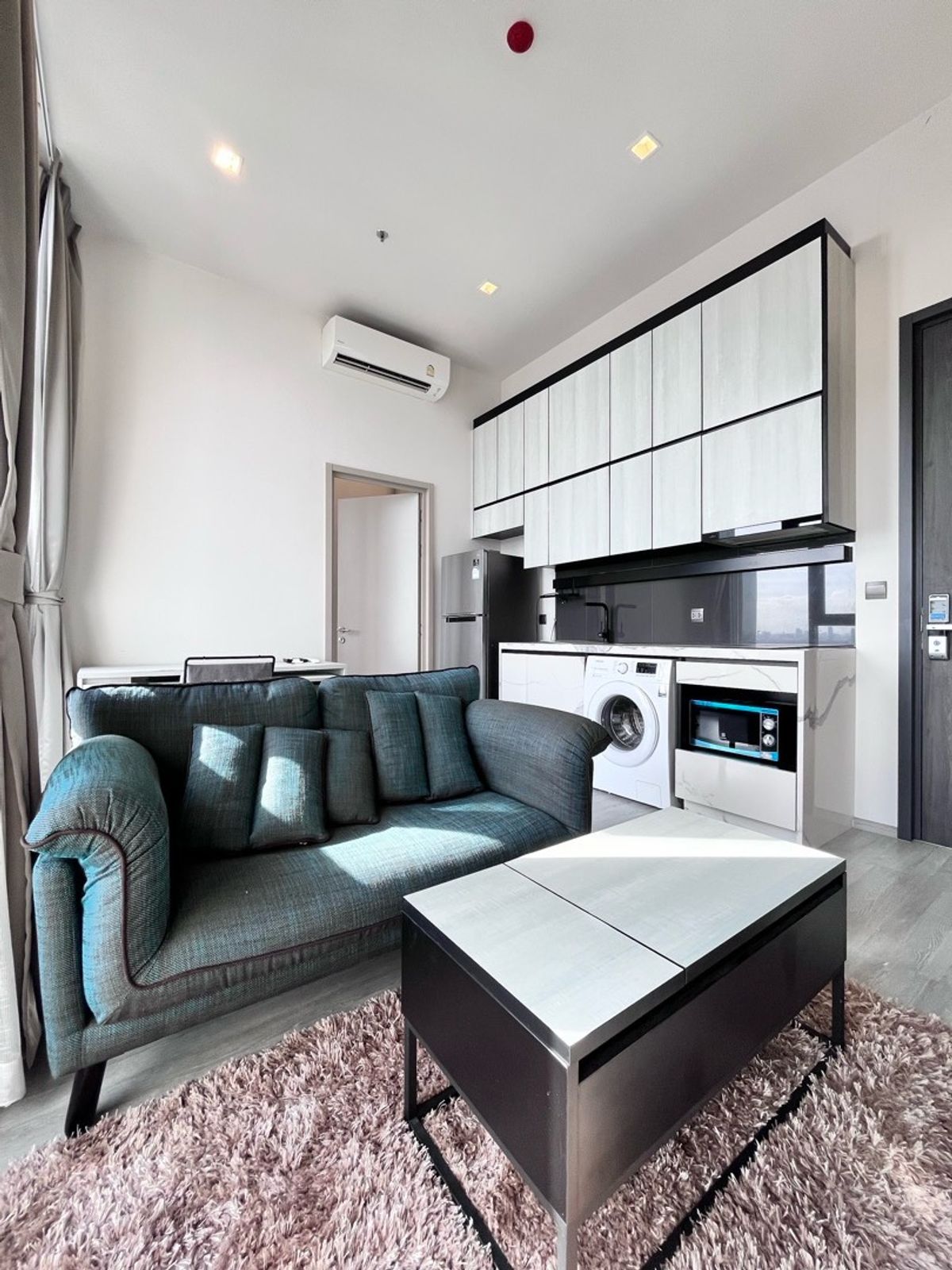 For RentCondoOnnut, Udomsuk : For rent 🔥 The line sukhumvit 101, high ceiling, 1 bedroom, 1 bathroom, book now 🔥