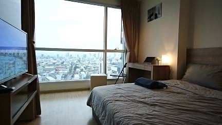 ให้เช่าคอนโดรัชดา ห้วยขวาง : 🔥ให้เช่าด่วน🔥Rhythm Huaikwang เฟอร์นิเจอร์ครบ พร้อมเข้าอยู่ ติด MRT ห้วยขวาง❗