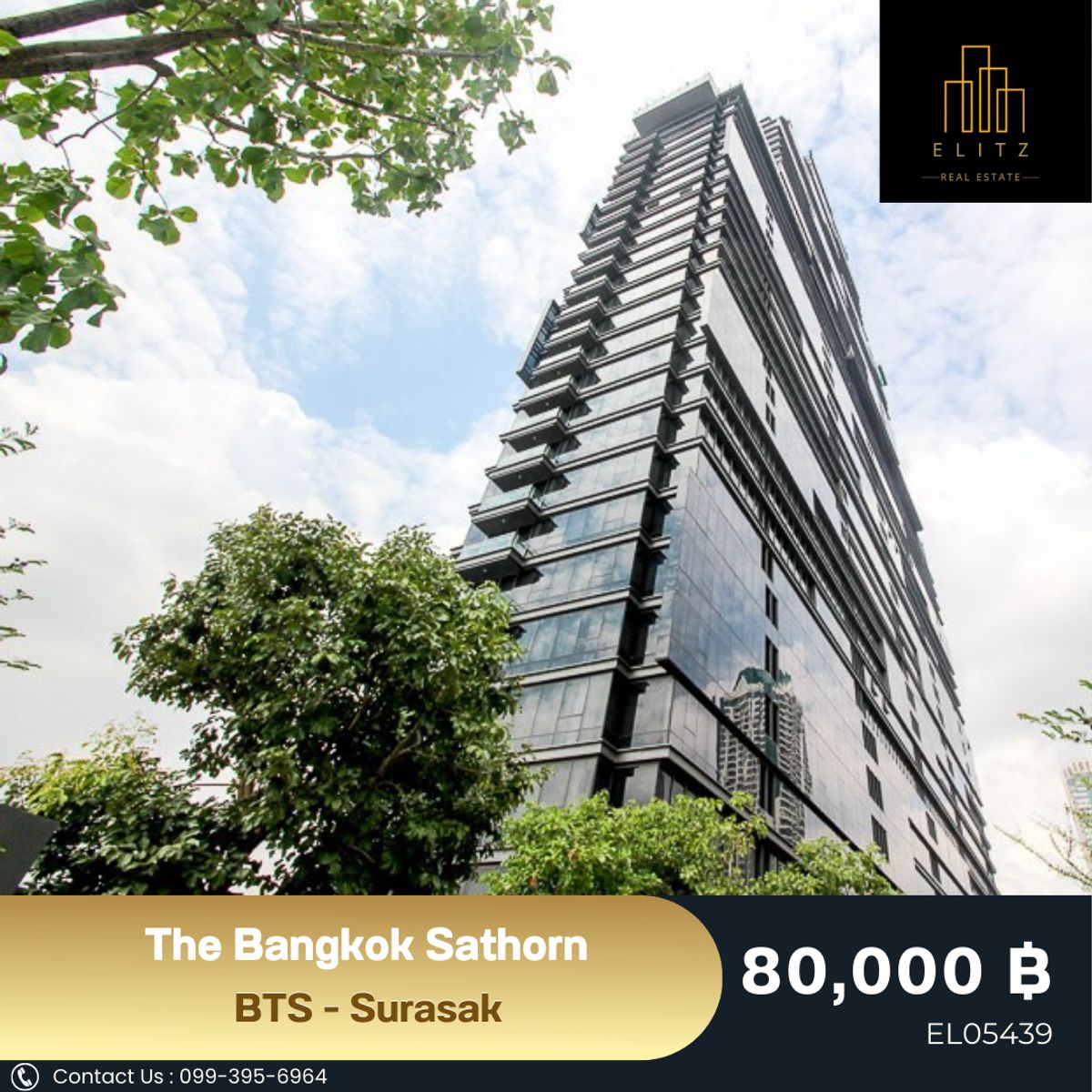 ให้เช่าคอนโดสาทร นราธิวาส : ✨ สาทรในเวอร์ชันที่เงียบ สงบ และหรู ให้เช่าห้องสวยที่ The Bangkok Sathorn ✔
