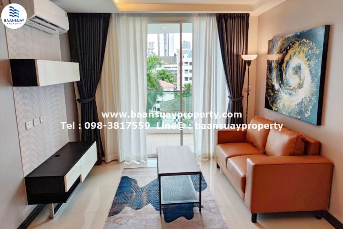 For RentCondoSukhumvit, Asoke, Thonglor : Condo for rent Beverly 33 Fully Furnisher on Sukhumvit 33 Rd near BTS Phrom Phong 300 m.
