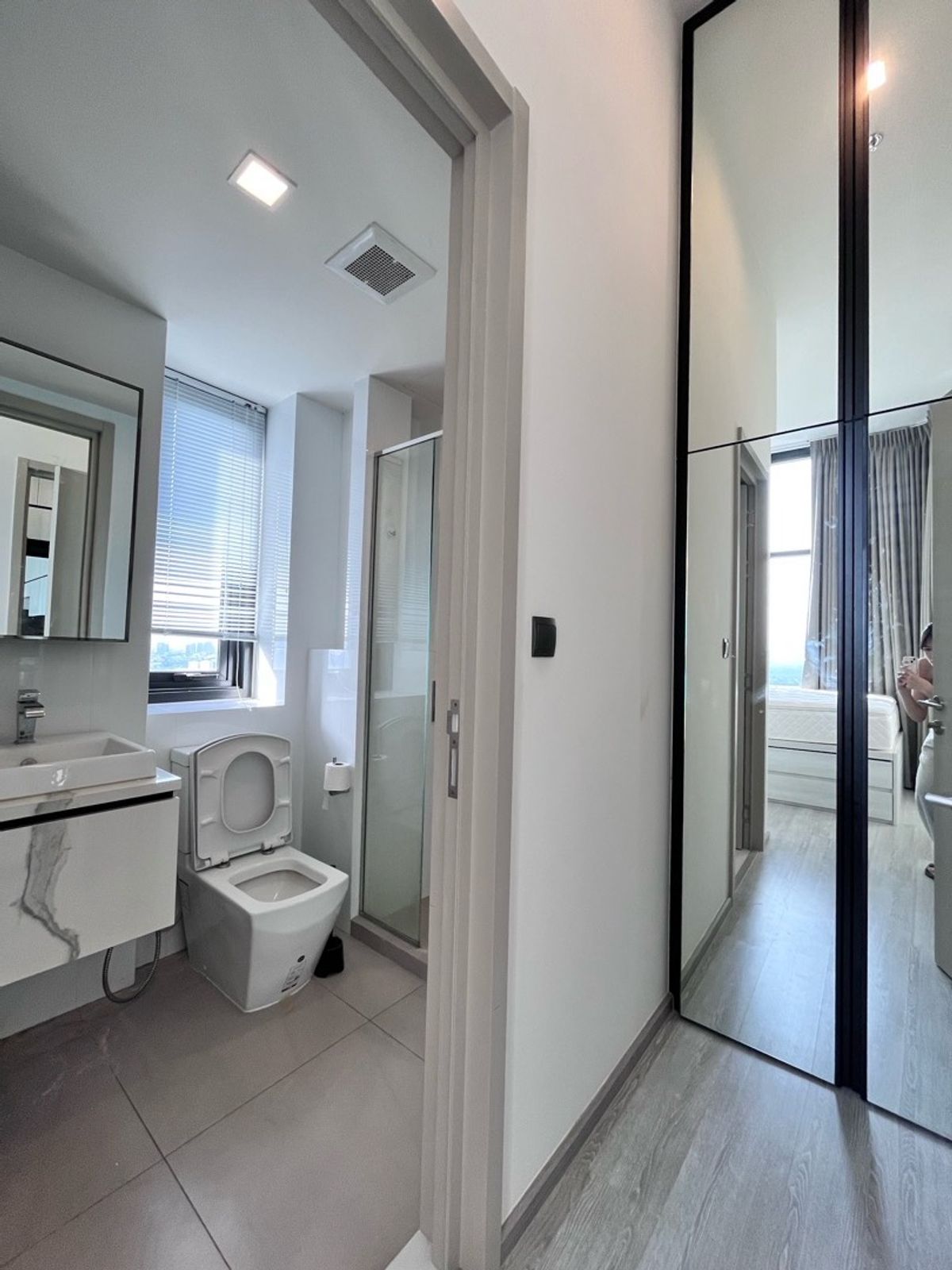 For RentCondoOnnut, Udomsuk : For rent 🔥 The line sukhumvit 101, high ceiling, 1 bedroom, 1 bathroom, book now 🔥