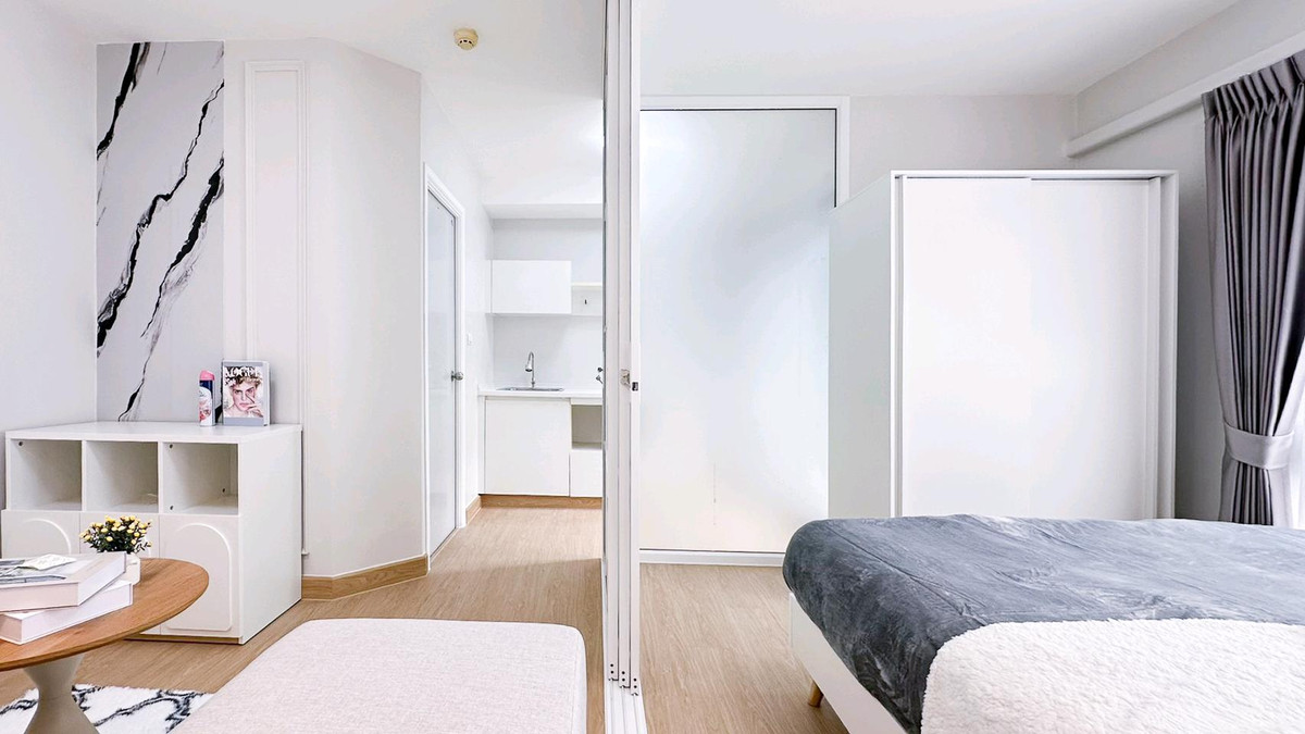 For SaleCondoLadprao101, Happy Land, The Mall Bang Kapi : 📣📣 No need to be expensive like anyone Choose that we will pay in installments. 🤩🤩 Beautiful, cheap, worth it.