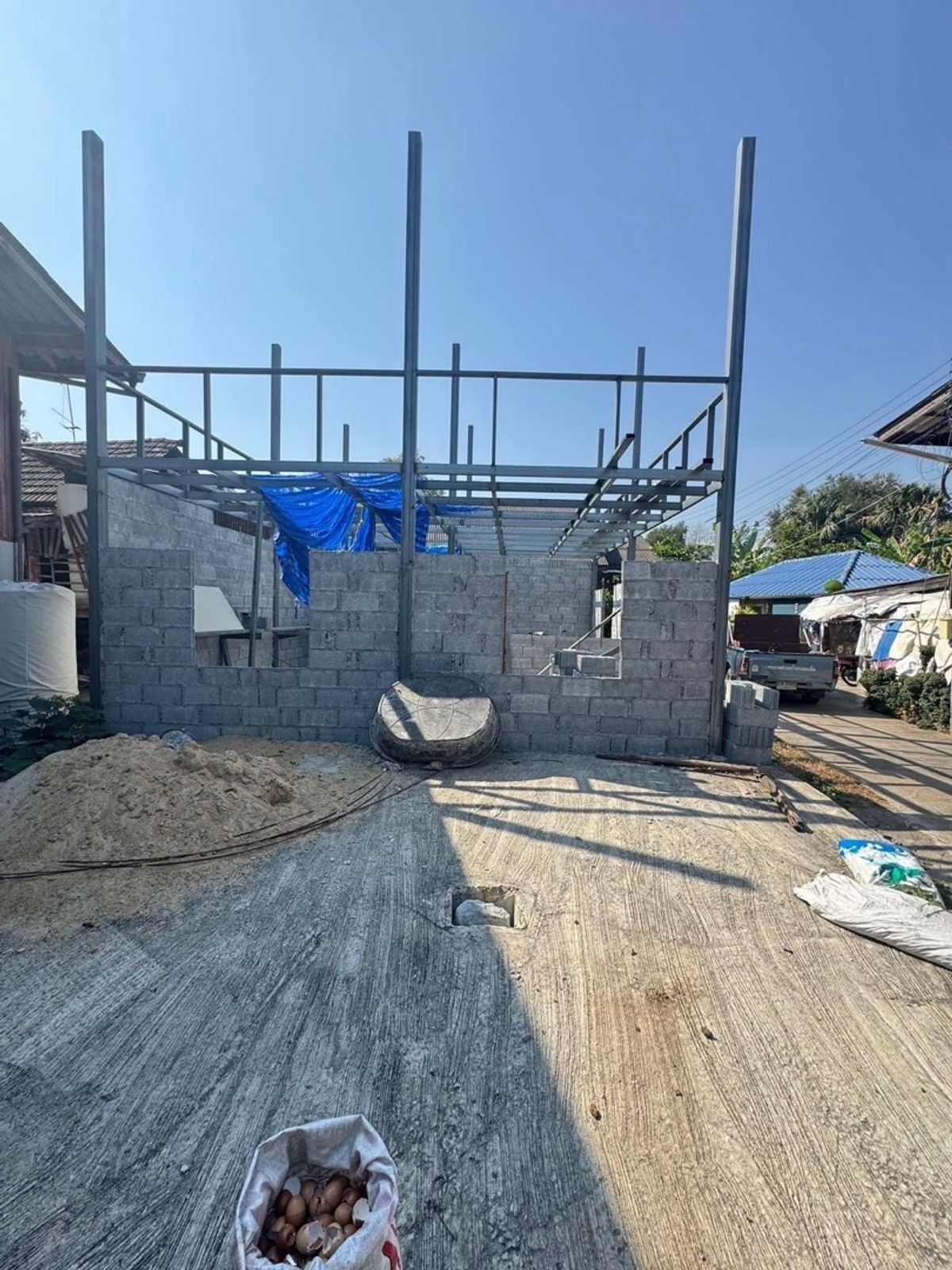 For SaleLandNakhon Pathom : Urgent for sale of land with house 23 sq.w., 9 hundred thousand with transfer