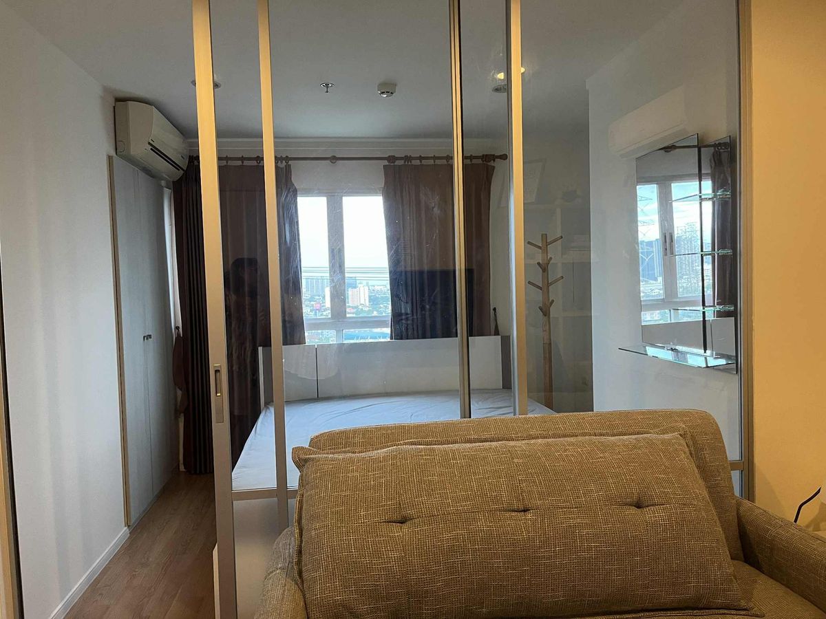 For RentCondoChaengwatana, Muangthong : Lumpini Ville Chaengwattana - Pak Kred / 📍 Building A | Floor 19 📐 Size 27.48 sq.m.