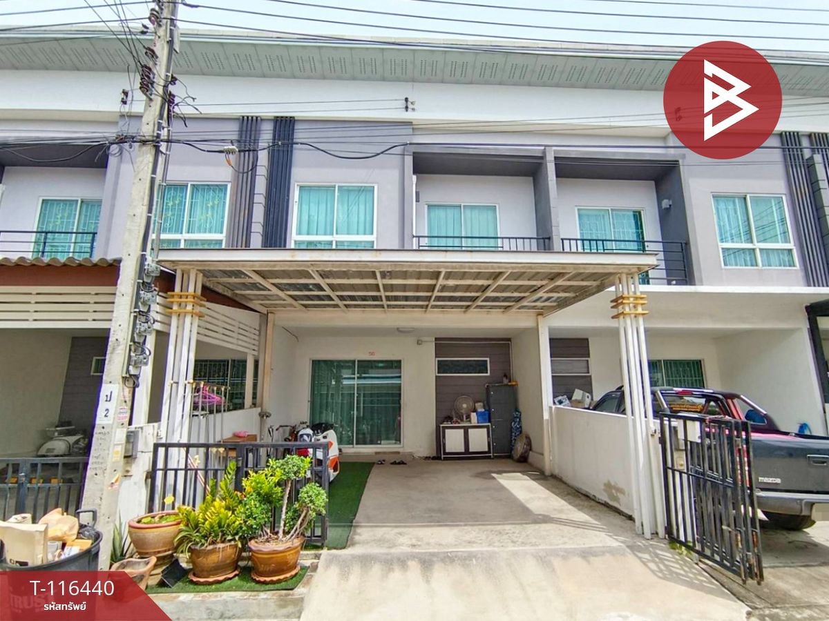 For SaleTownhomeSamut Prakan,Samrong : Townhouse for sale The Trust Village Srinakarin-Phraeksa (The Trust) Samut Prakan