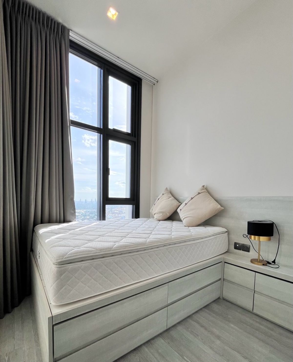 For RentCondoOnnut, Udomsuk : For rent 🔥 The line sukhumvit 101, high ceiling, 1 bedroom, 1 bathroom, book now 🔥