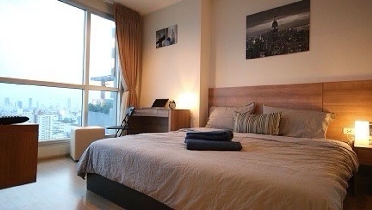 For RentCondoRatchadapisek, Huaikwang, Suttisan : [Owner Post] Condo for Rent Rhythm Huaikhwang with 1 bedroom  46 m2 close to MRT Blue line 25,000 bt/mnt !! 