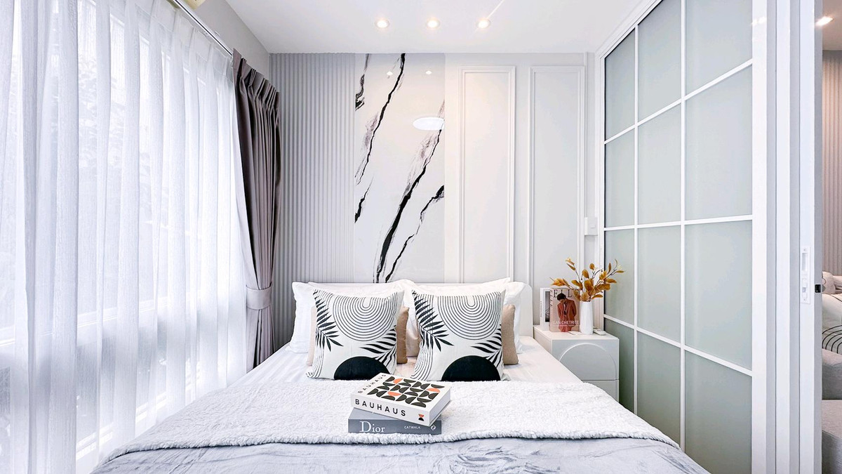 For SaleCondoLadprao101, Happy Land, The Mall Bang Kapi : 📣📣 No need to be expensive like anyone Choose that we will pay in installments. 🤩🤩 Beautiful, cheap, worth it.