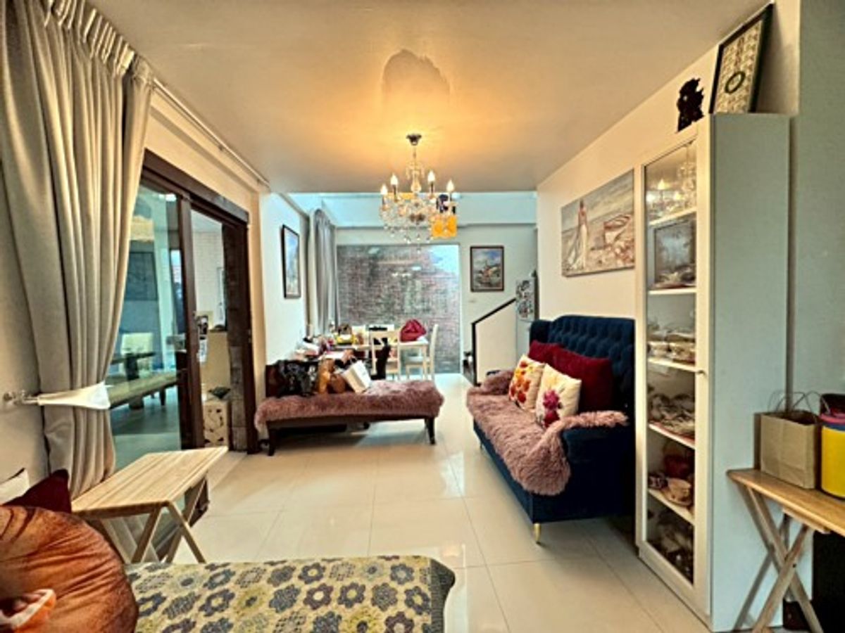 For SaleHouseNawamin, Ramindra : 2 storey detached house for sale, Chaiyapruek Ram Inthra Village A lot of back corner houses (N.1789)