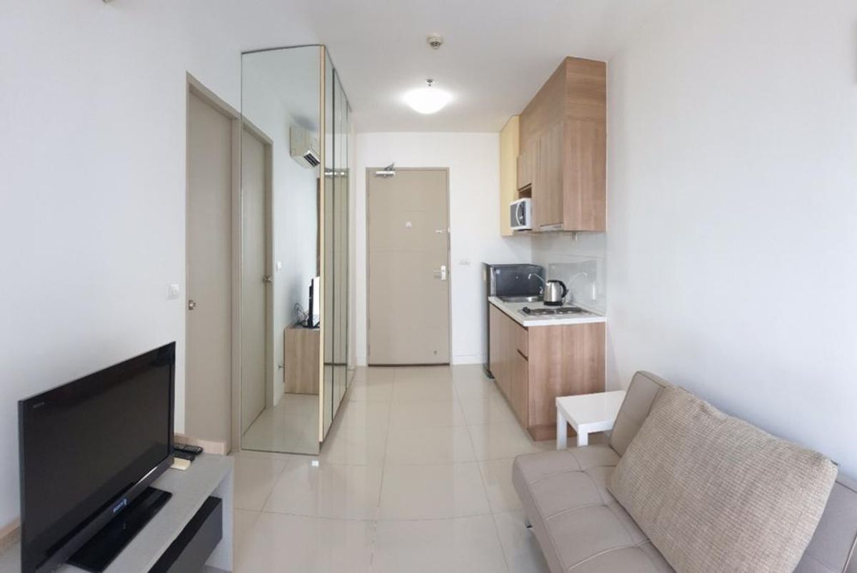 For RentCondoOnnut, Udomsuk : ✨ There is a washing machine, IDEO MIX, Udomsuk, Sukhumvit 103, size 34 sqm, 1 bedroom, 9th floor, only 13000 baht 🏡💖