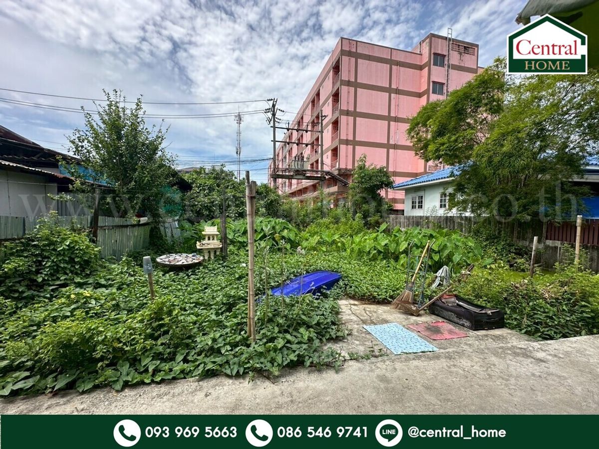 For SaleLandNonthaburi, Bang Yai, Bangbuathong : Vacant land 59 sq.w. Soi Phibun Songkram 22 - Soi Wat Kamphaeng, cheap price