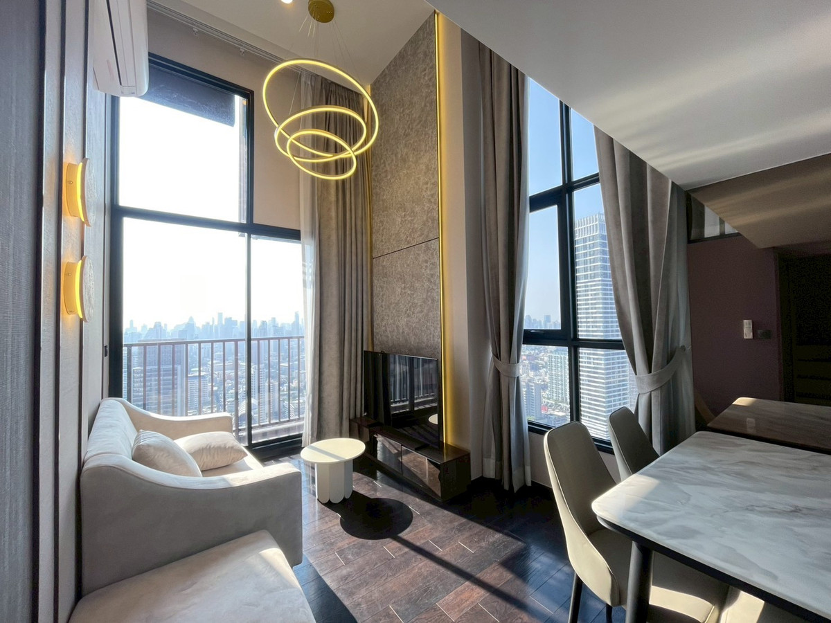 ให้เช่าคอนโดสุขุมวิท อโศก ทองหล่อ : ให้เช่า Park Origin Thonglor Duplex 2 ห้องนอน ขนาด 46 ตร.ม. ใกล้ BTS ทองหล่อ