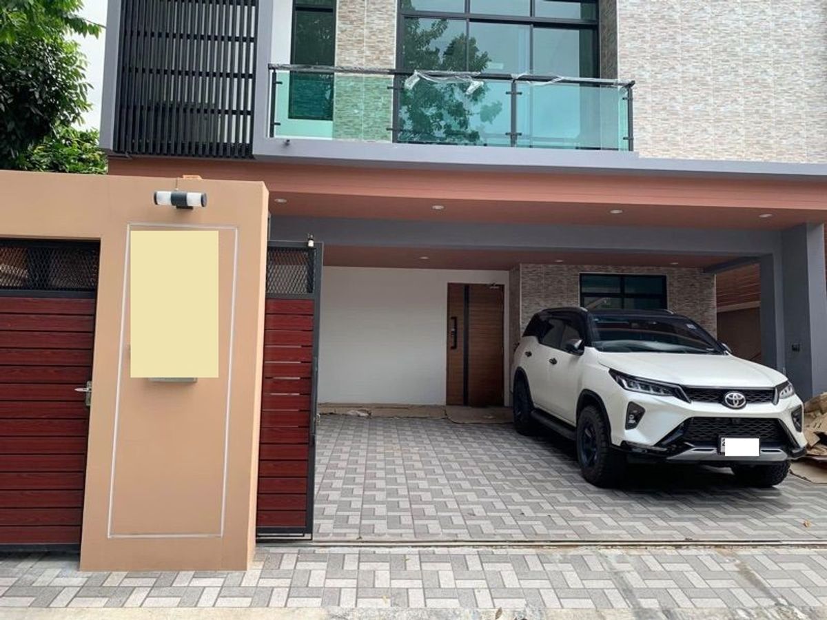 For SaleHouseVipawadee, Don Mueang, Lak Si : 60 Sq. 4 bedrooms, 3 water houses, 2 -storey house, Kosum Ruamjai 35 Don Mueang