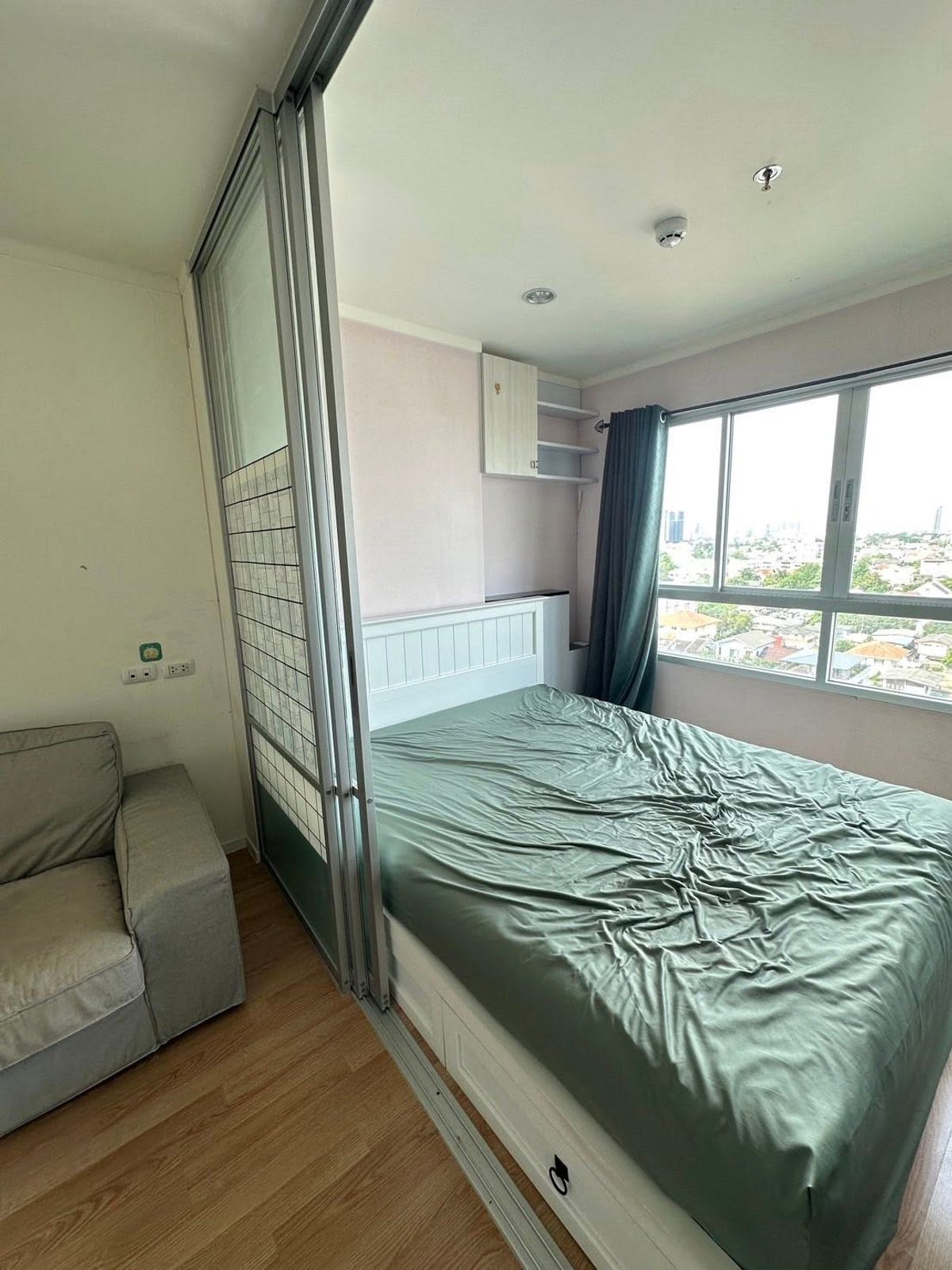 For SaleCondoBang Sue, Wong Sawang, Tao Pun : (Code AM1780) Lumpini Ville Condo Prachachuen-Pongphet 2, beautiful room, good location, good side, on the main road, Prachachuen Convenient to travel Near the Mall HomePro and Lotus Ngamwongwan