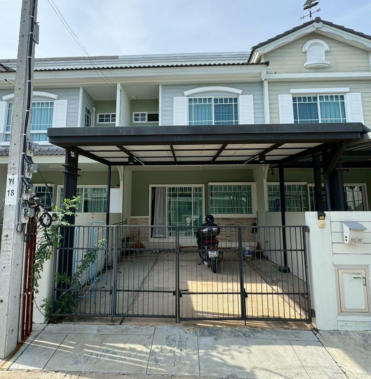 For RentTownhomeBangna, Bearing, Lasalle : ST48 House for rent Villaggio Bangna Village