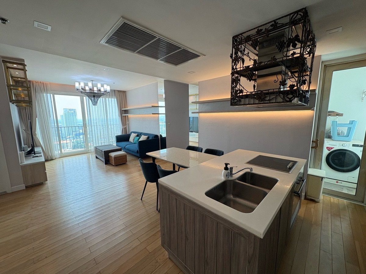 ให้เช่าคอนโดสุขุมวิท อโศก ทองหล่อ : 🔥Rent 3BR 3BR🔥100sqm Floor26🔥85,000/month🔥Siri at Sukhumvit